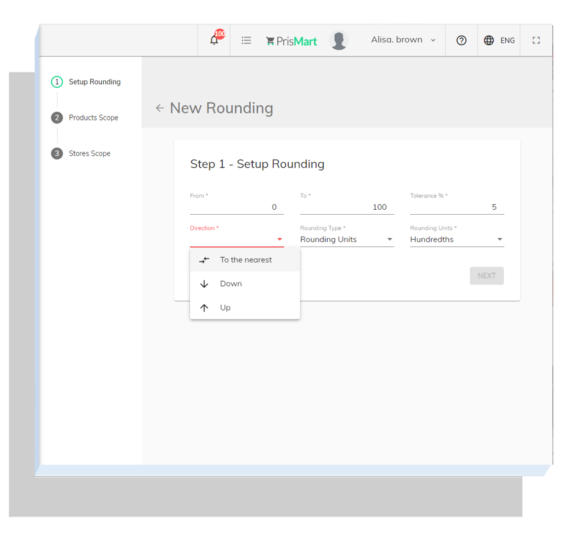 Prisma Rounding Rules